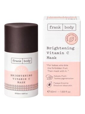 FRANK BODY BRIGHTENING VITAMIN C MASK 50ML - BNIB